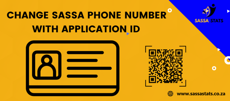 Sassa Change Phone Number With Application ID